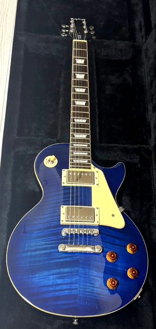 KW　Epiphone Les Paul ブルー　エレキギター　希少カラー