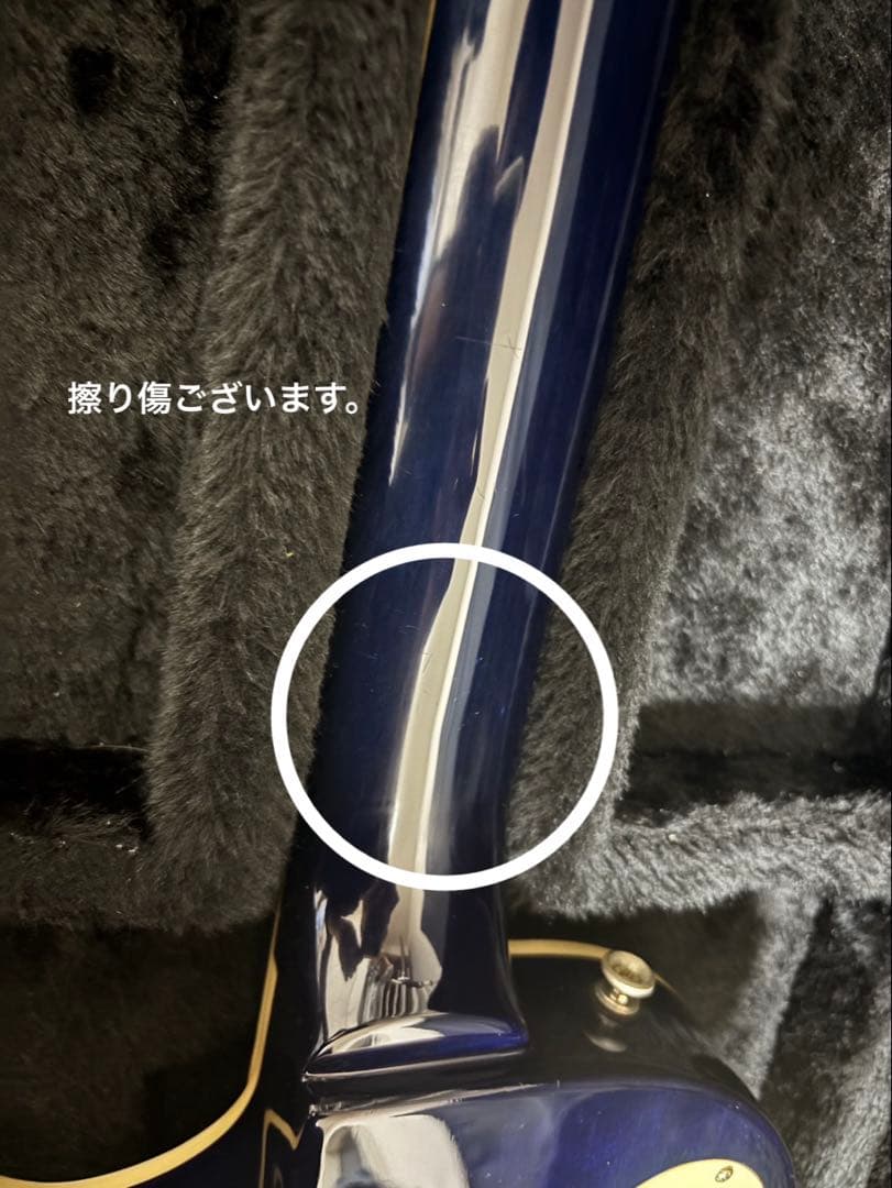KW　Epiphone Les Paul ブルー　エレキギター　希少カラー