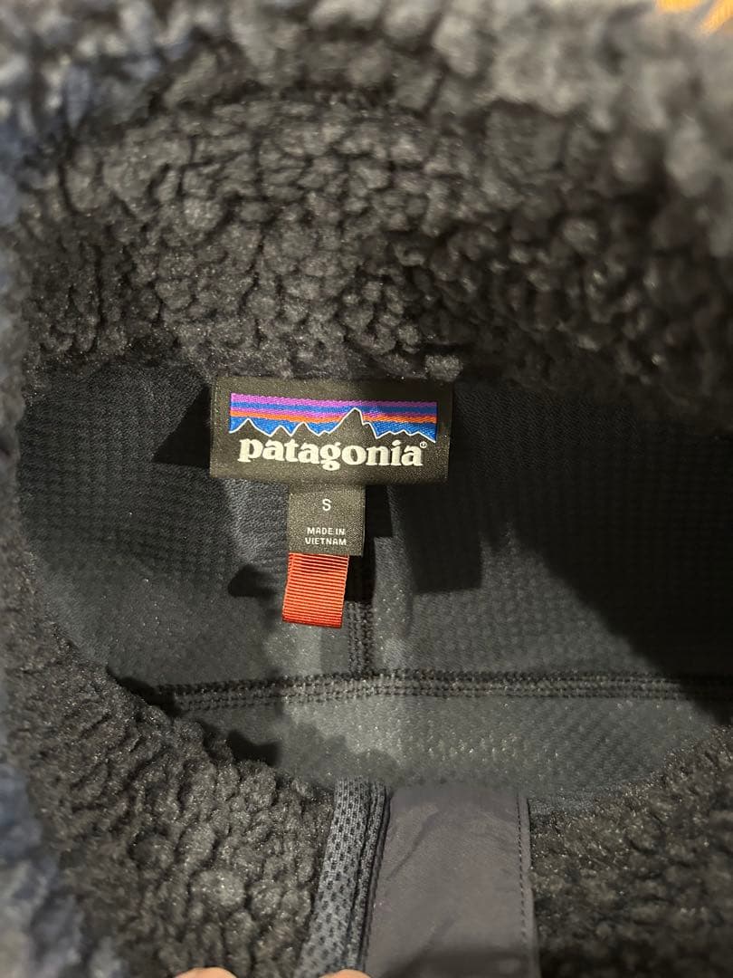 patagonia フリースベスト Sサイズ グレー