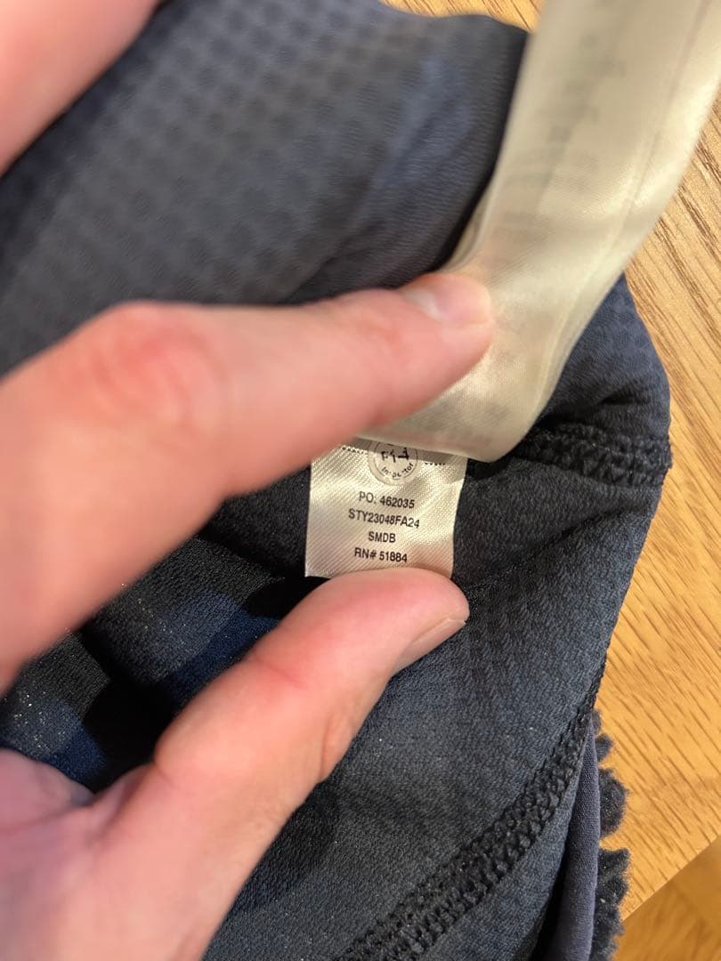 patagonia フリースベスト Sサイズ グレー