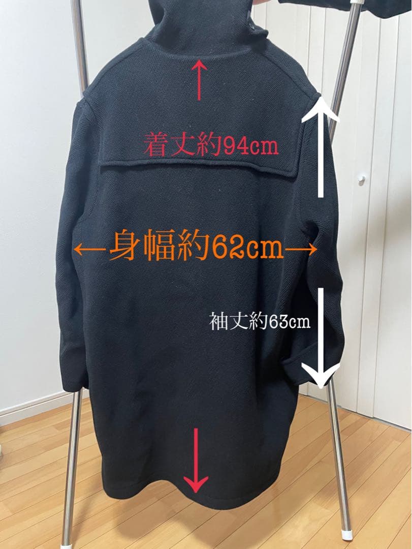 【最終値下】 Aquascutum ダッフルコート 38 黒