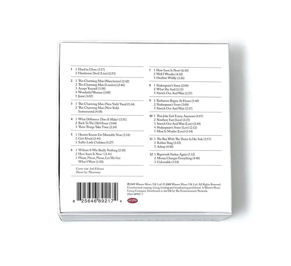 廃盤 CD THE SMITHS ザ・スミス SINGLES BOX〈12枚組〉