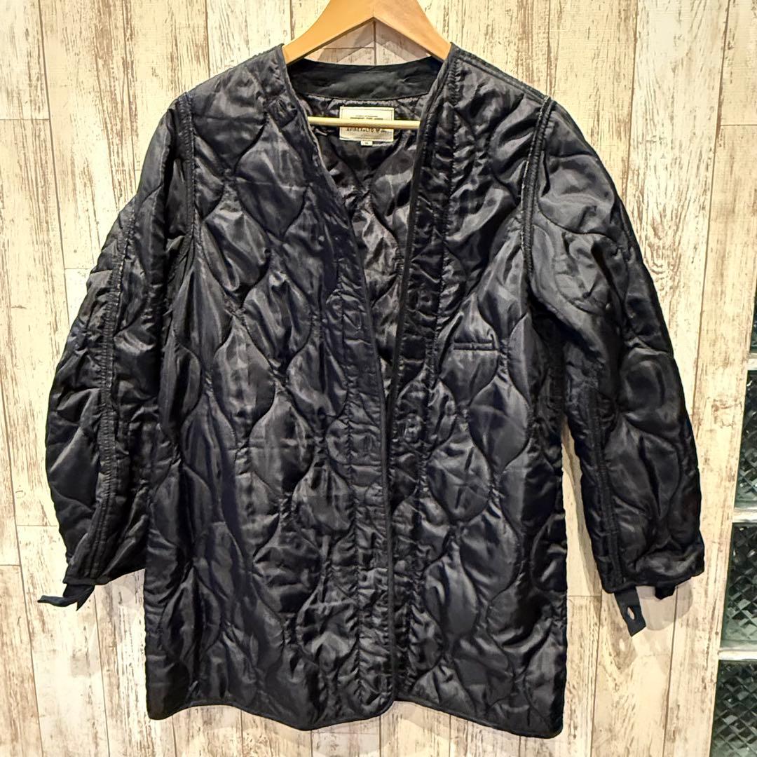 【AVIREX×earth】 モッズコート ライナー付き ミリタリー M