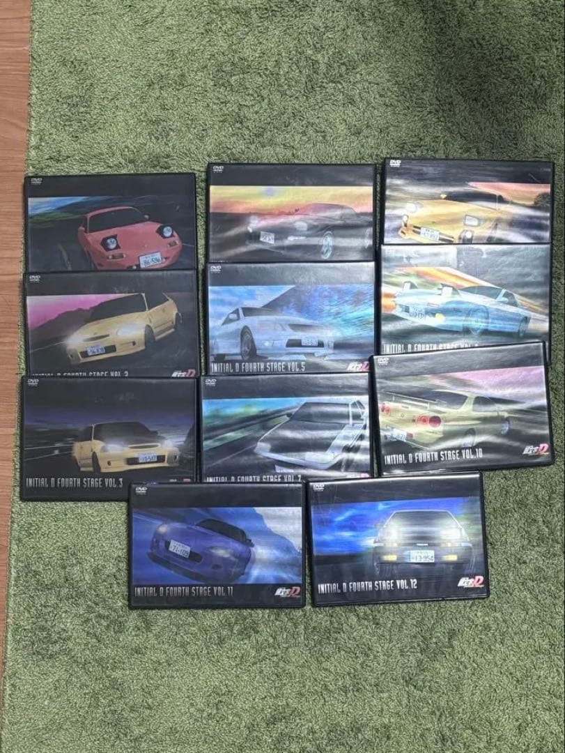 今だけ 値引き中！！頭文字D フォースステージ DVDセット