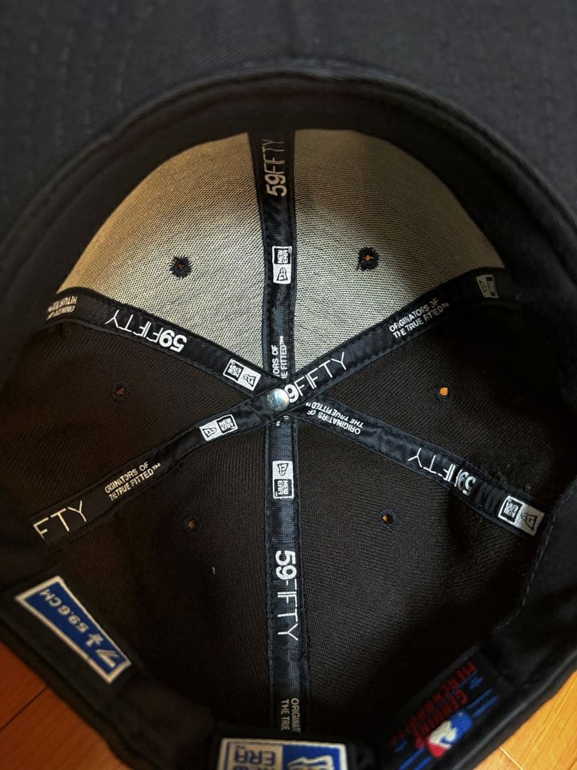 [希少]MADEINUSA クリーブランドインディアンス NEWERA 黒
