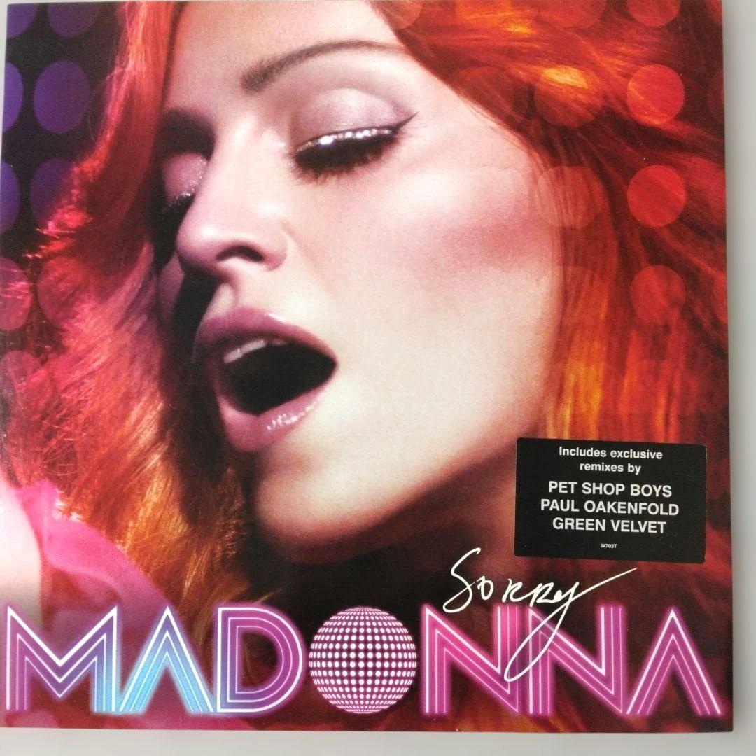 US盤 2LP Madonna hung up レコード おまけ付き Sorry