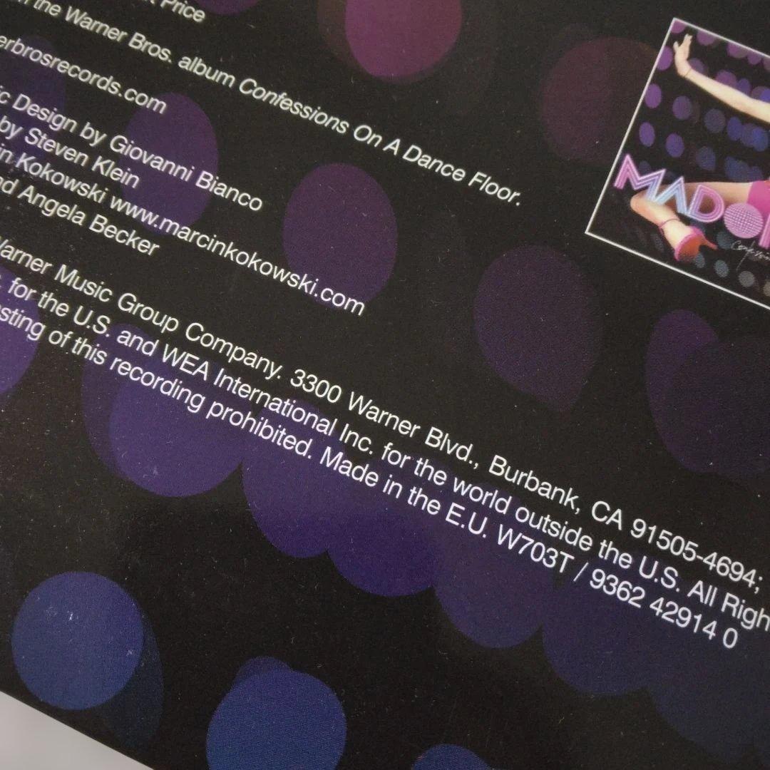 US盤 2LP Madonna hung up レコード おまけ付き Sorry
