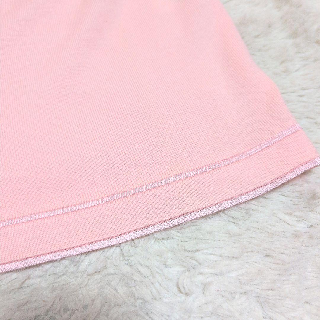 ESCADA エスカーダ アンサンブル カーディガン トップス 刺繍 ピンク
