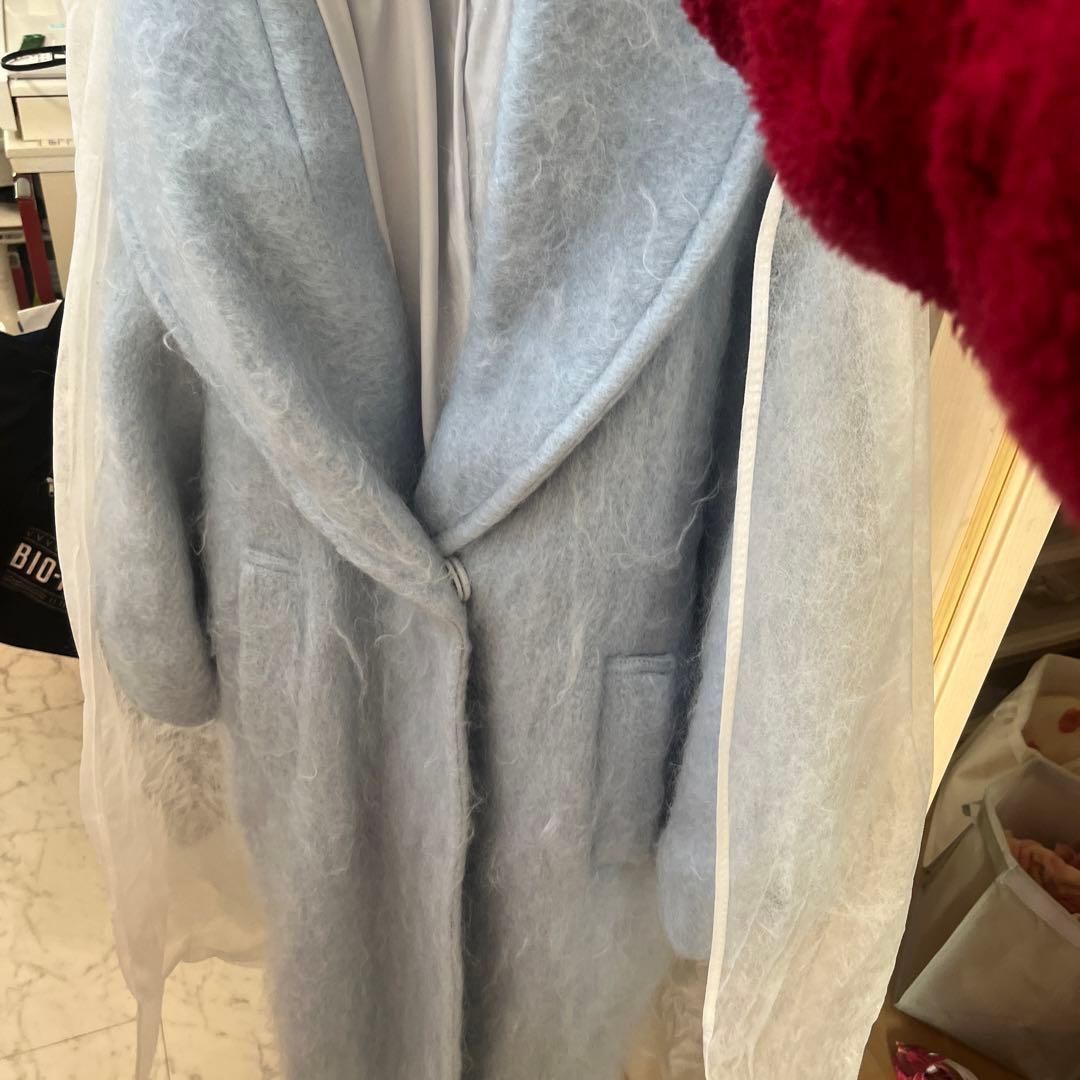 snidel 水色 ロングコート