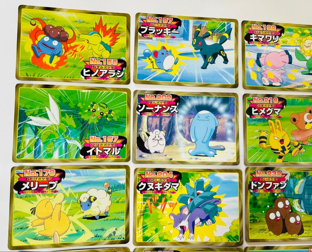 【最安値】レア　希少　当時　ポケモン　トップ　カード　18枚セット