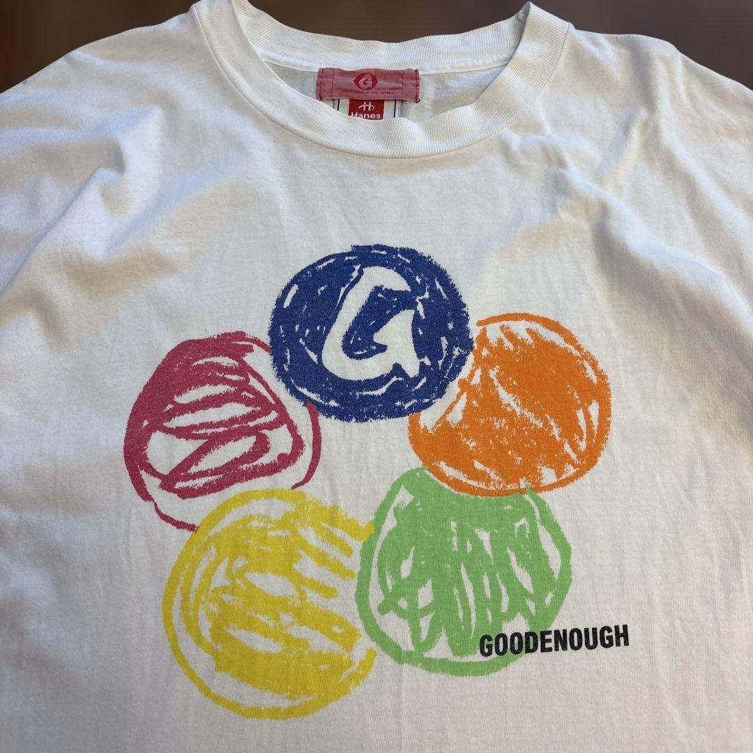 GOODENOUGH 水玉クレヨンTシャツ　UKG 藤原ヒロシ　90s