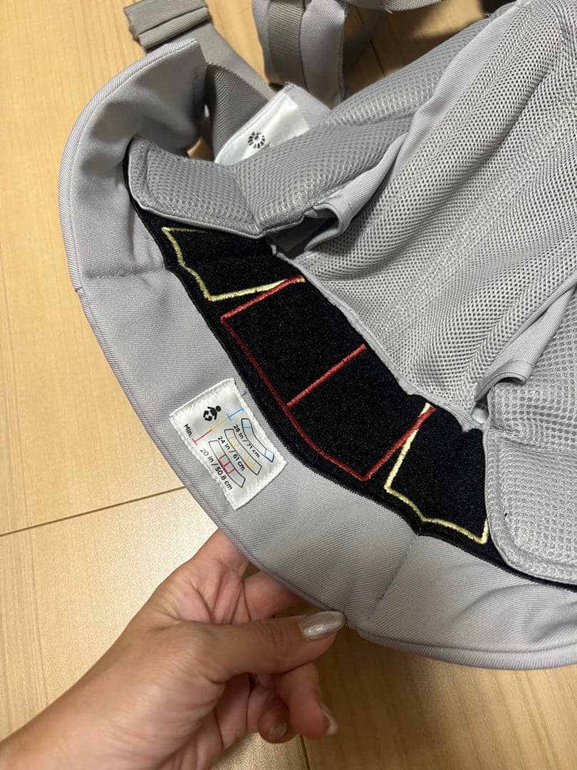 Ergobaby（エルゴベビー）グレー メッシュ 抱っこ紐