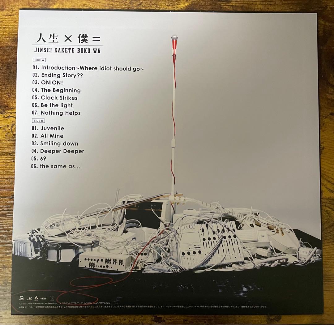 ONE OK ROCKレコード盤4枚セット品＋20th anniversary箱