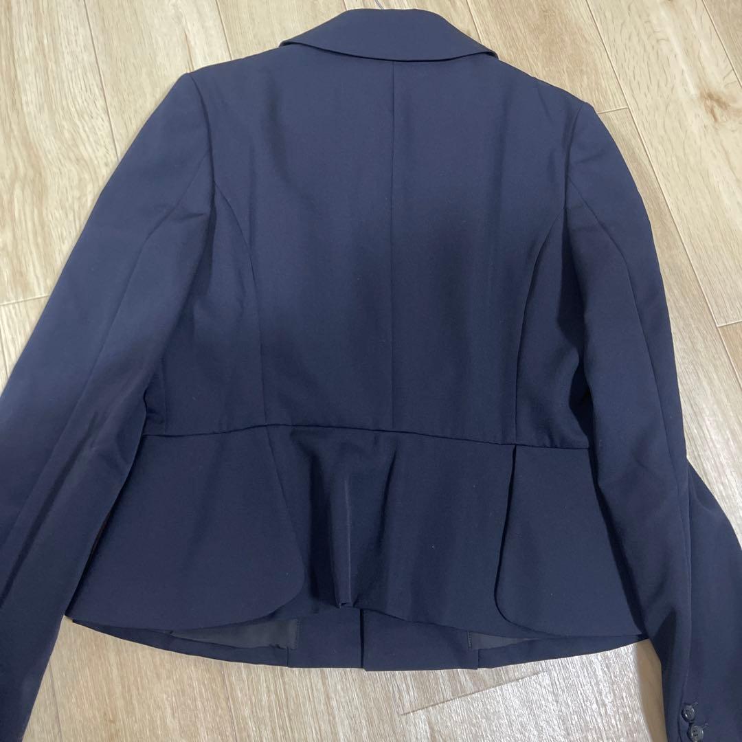 COMME des GARÇONS ネイビー テーラードジャケット M