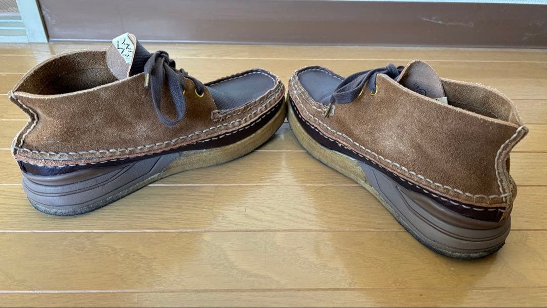 靴 visvim CANOE MOC II-FOLK CAMEL M8