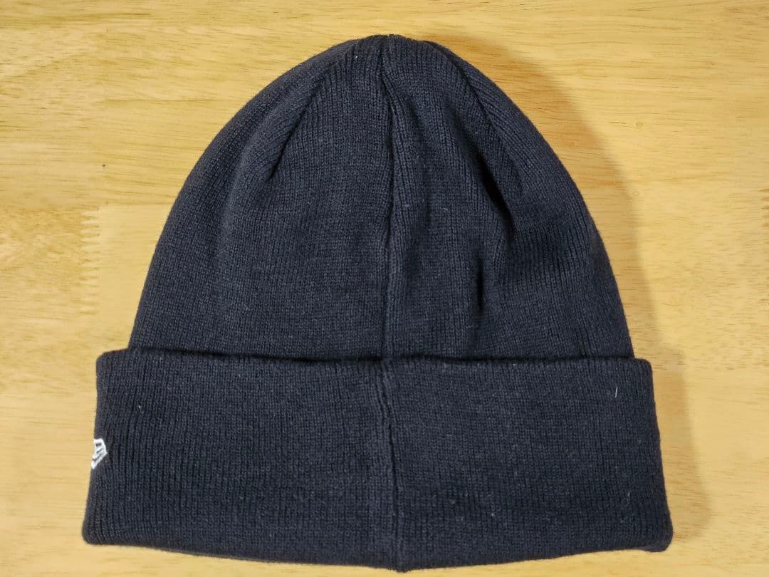 Yohji yamamoto New Era 黒 ニット帽 サイン刺繍