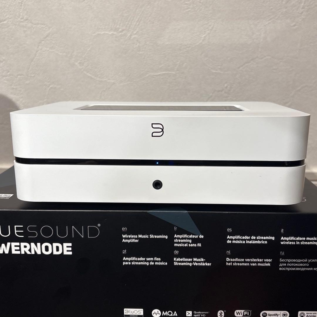 【メーカー整備済】BLUESOUND POWERNODE ホワイト
