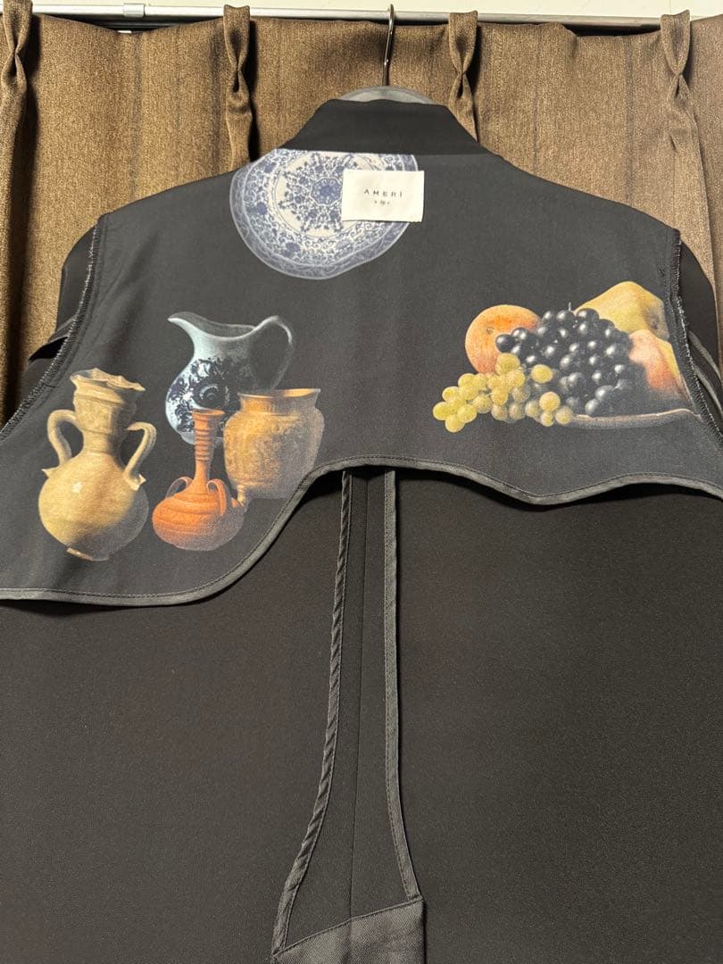 AMERI VINTAGE 黒テーラードジャケット パンツ セットアップ