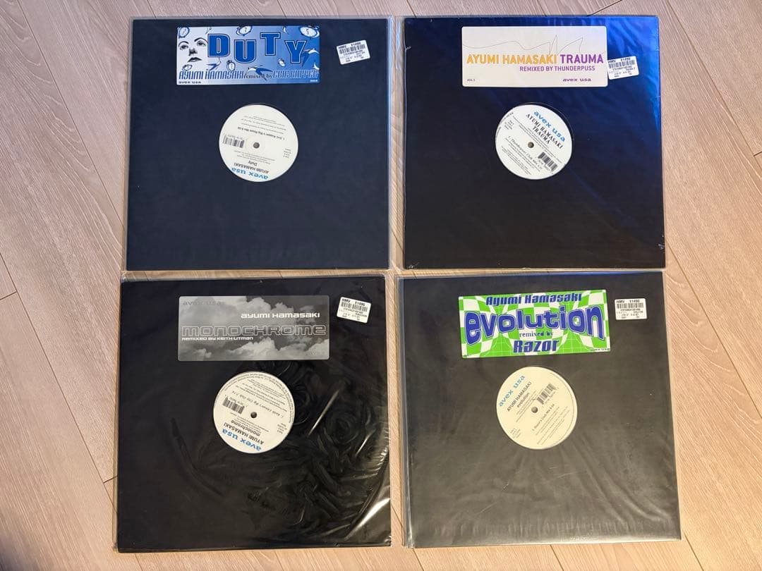 【未開封】浜崎あゆみ レコード9枚セット