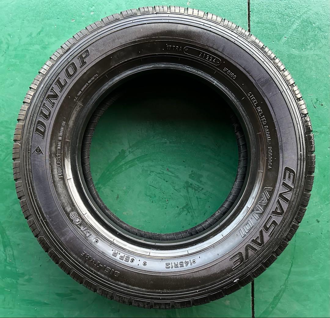 ダンロップ商用車用145R12 6PR ENASAVE VAN01 4本セット