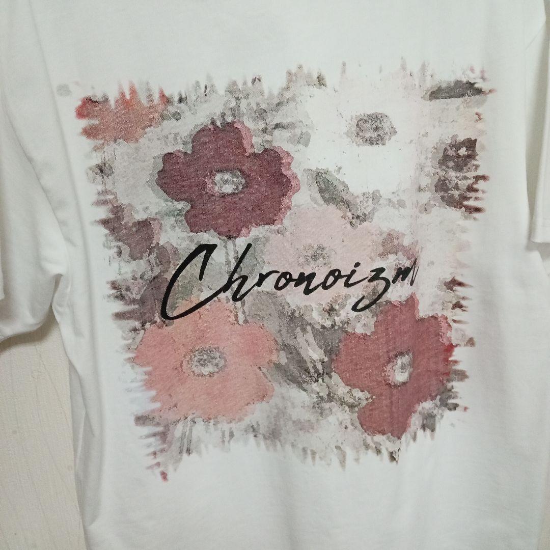 クロノイズム フラワーTシャツ
