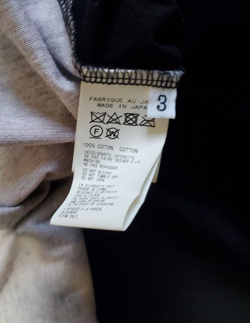 ヨウジヤマモト22awベクシンスキー半袖カットソー