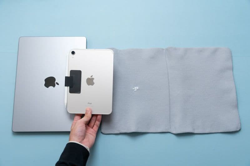 square W for laptop ノートPC用 スペースグレー 日本製