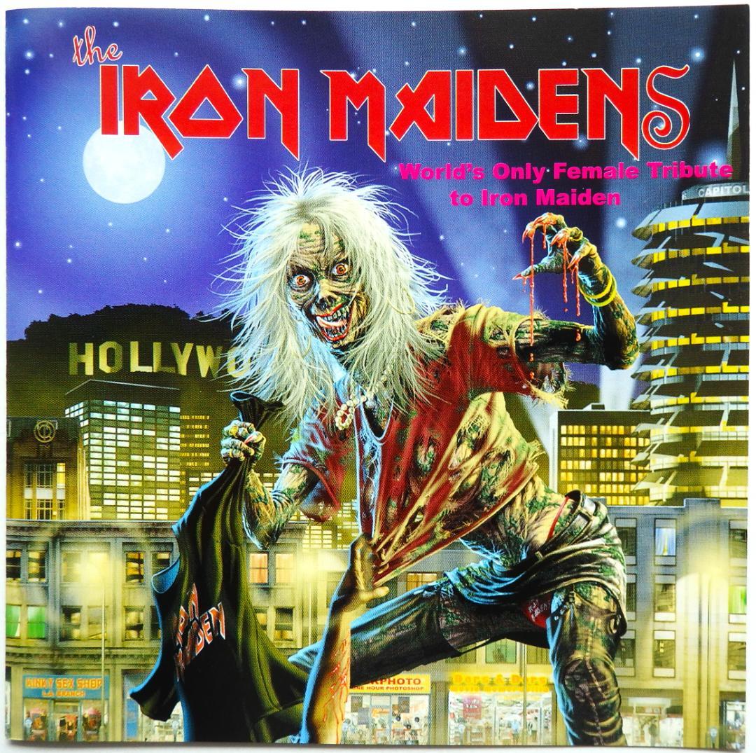 国内盤 帯付き ほぼ新同盤 THE IRON MAIDENS 1st アルバム