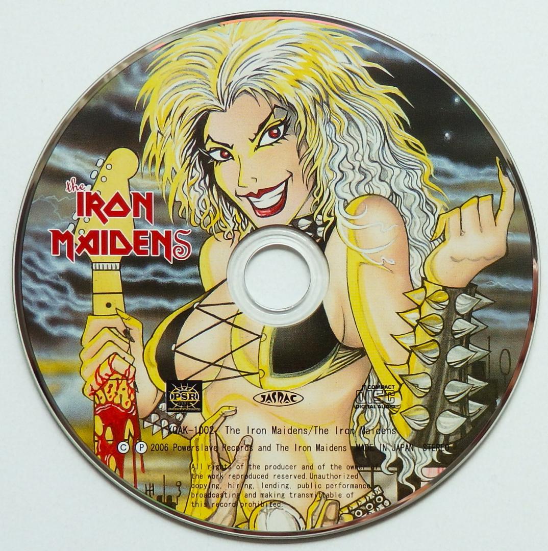 国内盤 帯付き ほぼ新同盤 THE IRON MAIDENS 1st アルバム