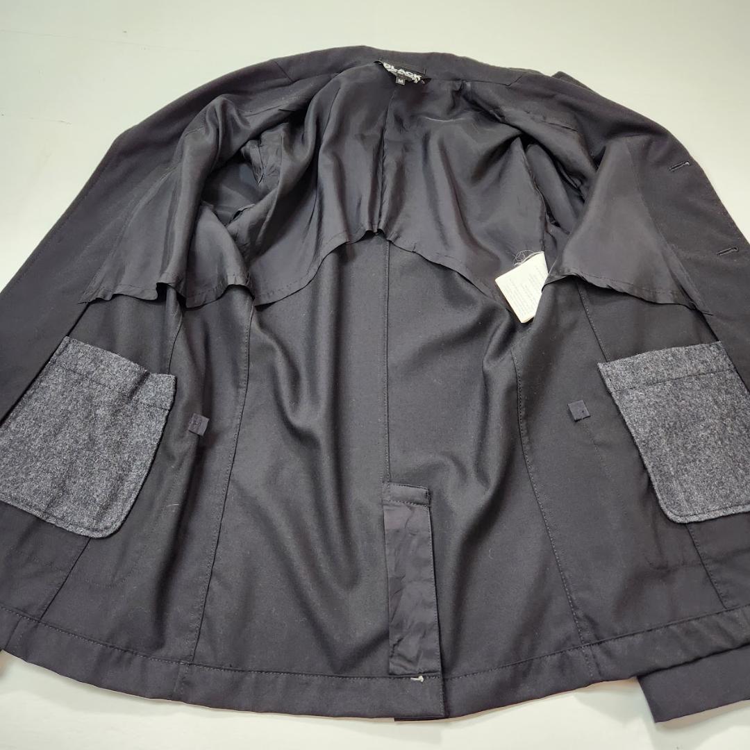 BLACK COMME des GARCONS テーラードジャケット ウール混
