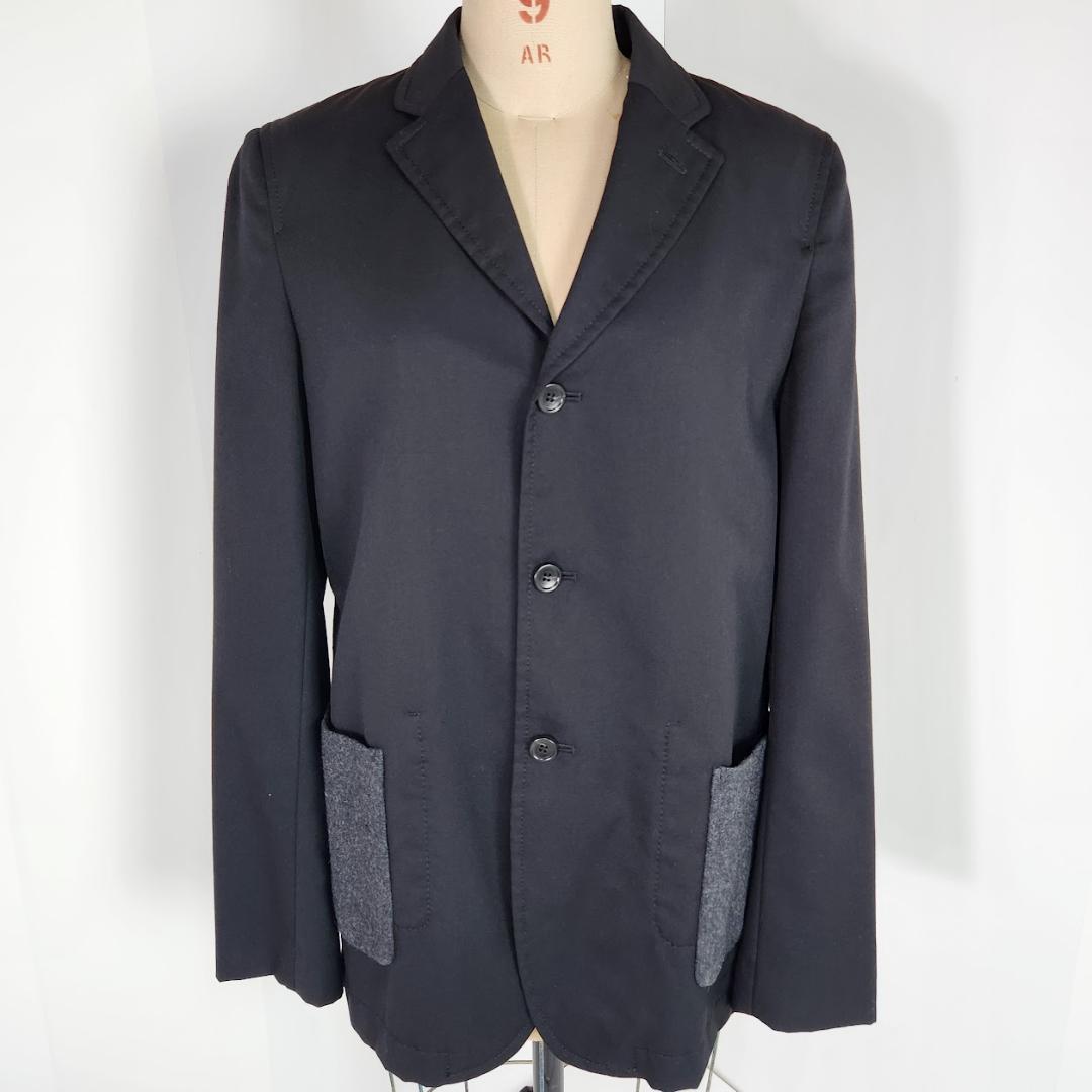 BLACK COMME des GARCONS テーラードジャケット ウール混