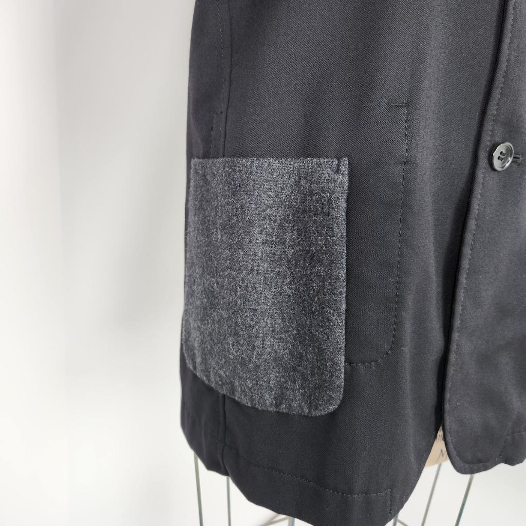 BLACK COMME des GARCONS テーラードジャケット ウール混
