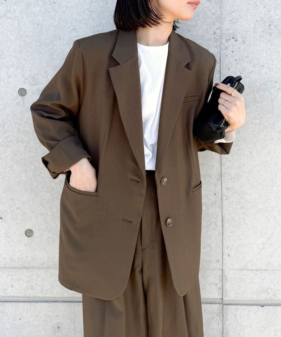 select MOCA by son オーバーサイズテーラードジャケット　セット