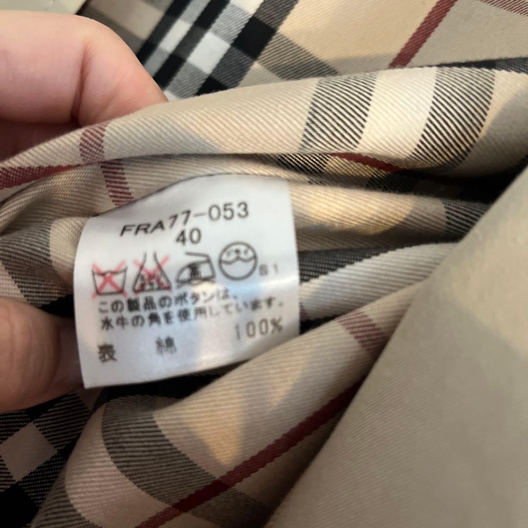 バーバリー　ロンドン　トレンチコート　40