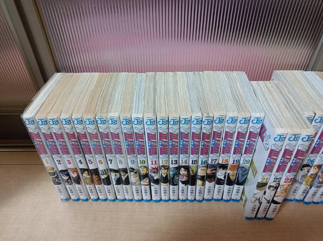 希少超絶 美品 初版 帯付き BLEACH ブリーチ 全巻セット 全巻 ジャンプ