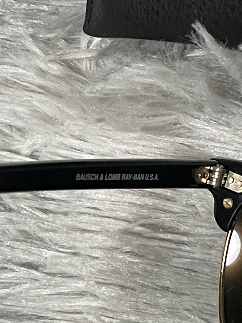 Ray-Ban Bausch & Lomb クラブマスター USA製 ケース付
