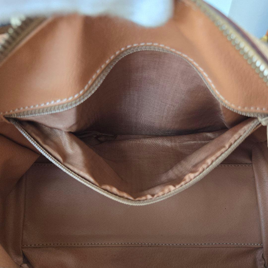 ⭐CELINE⭐　美品　セリーヌ　ミニボストンバッグ　マカダム柄　トリオンフ