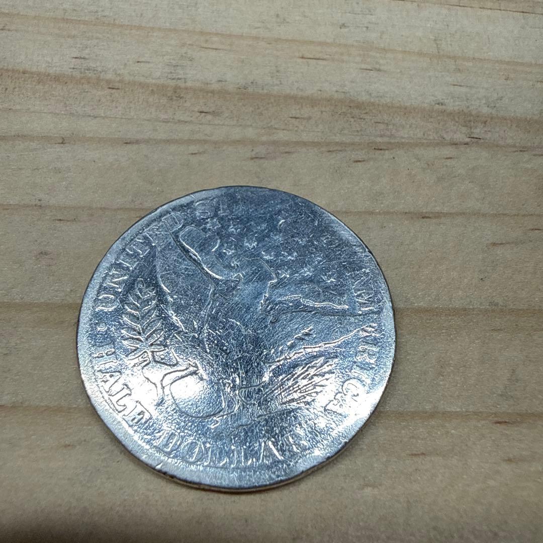 1898年 バーバー50セント銀貨3枚セット