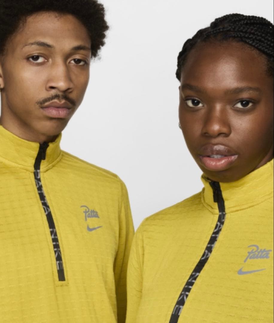 【新品未使用】NIKE×patta　ハーフジップロングスリーブトップ