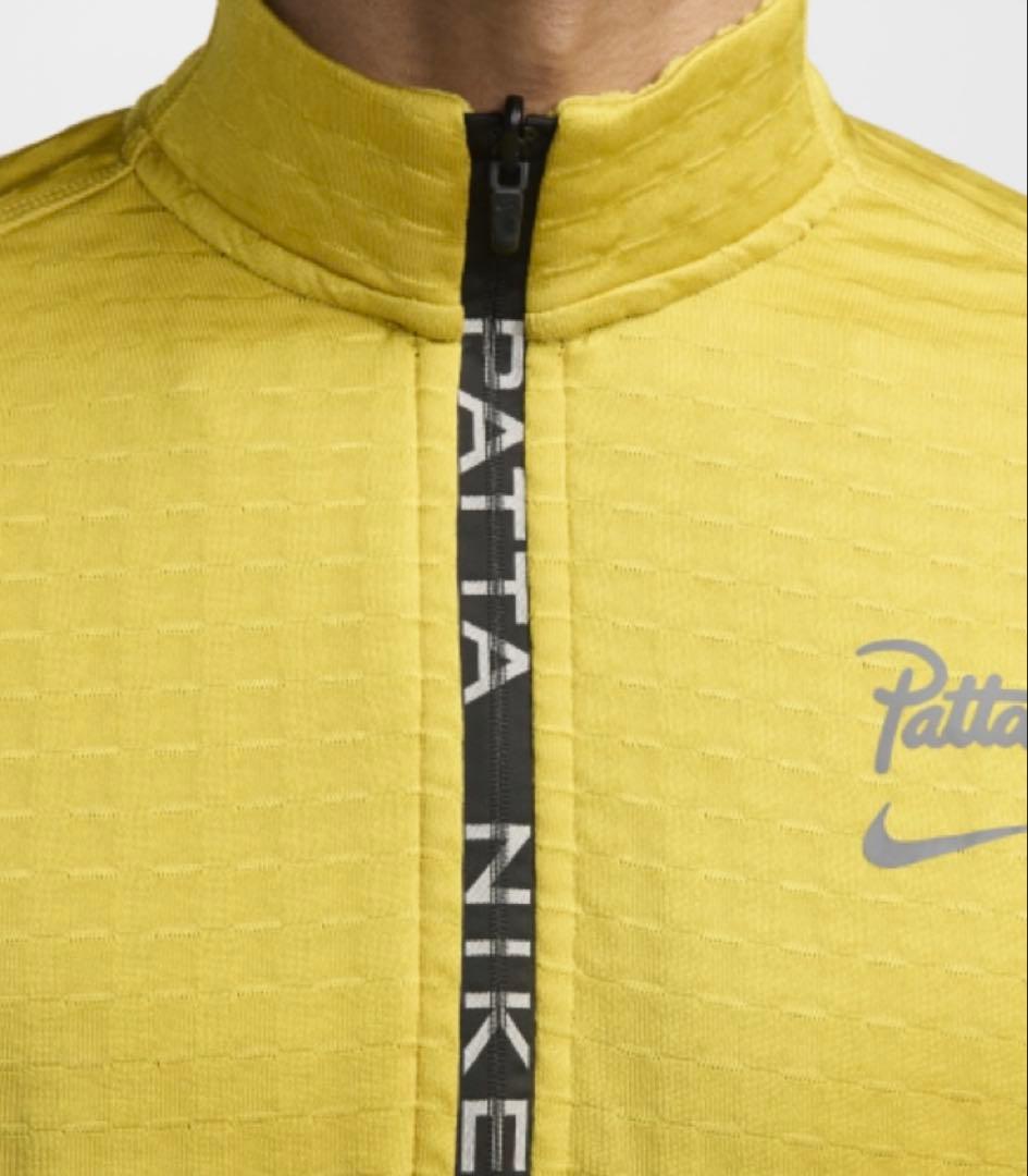 【新品未使用】NIKE×patta　ハーフジップロングスリーブトップ