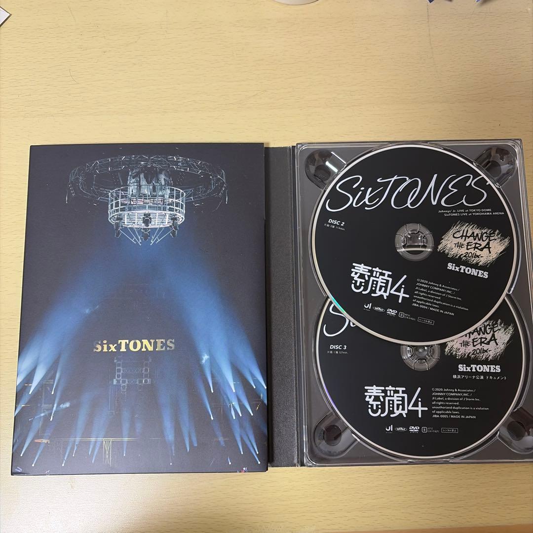 素顔4 SixTONESver. CHANGE the ERA DVD