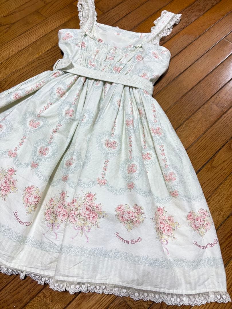 Innocent World Heart Rose シャーリングJSK