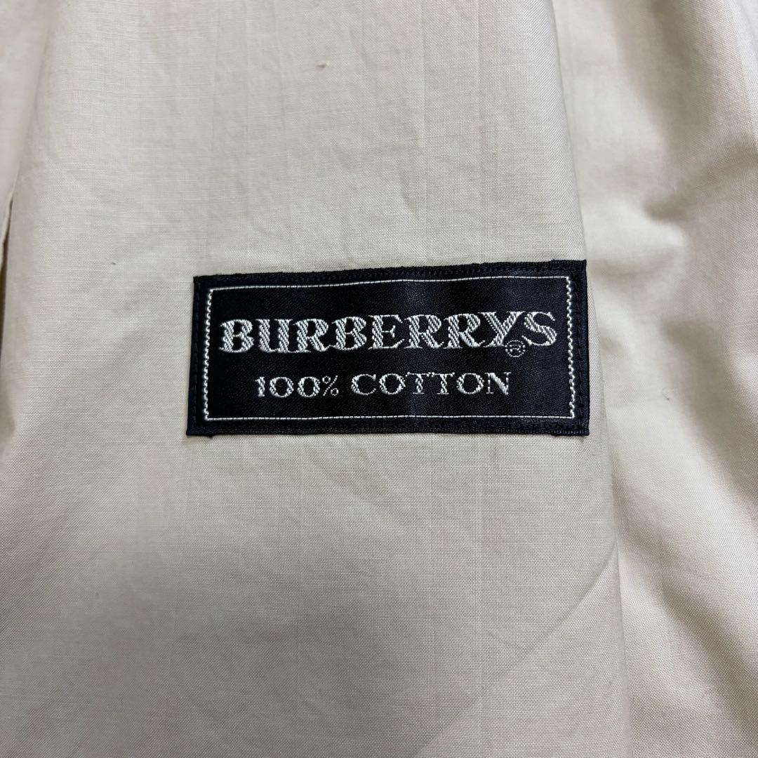 バーバリー　マキシ丈　トレンチコート　スプリングコート　白タグ　Burberry
