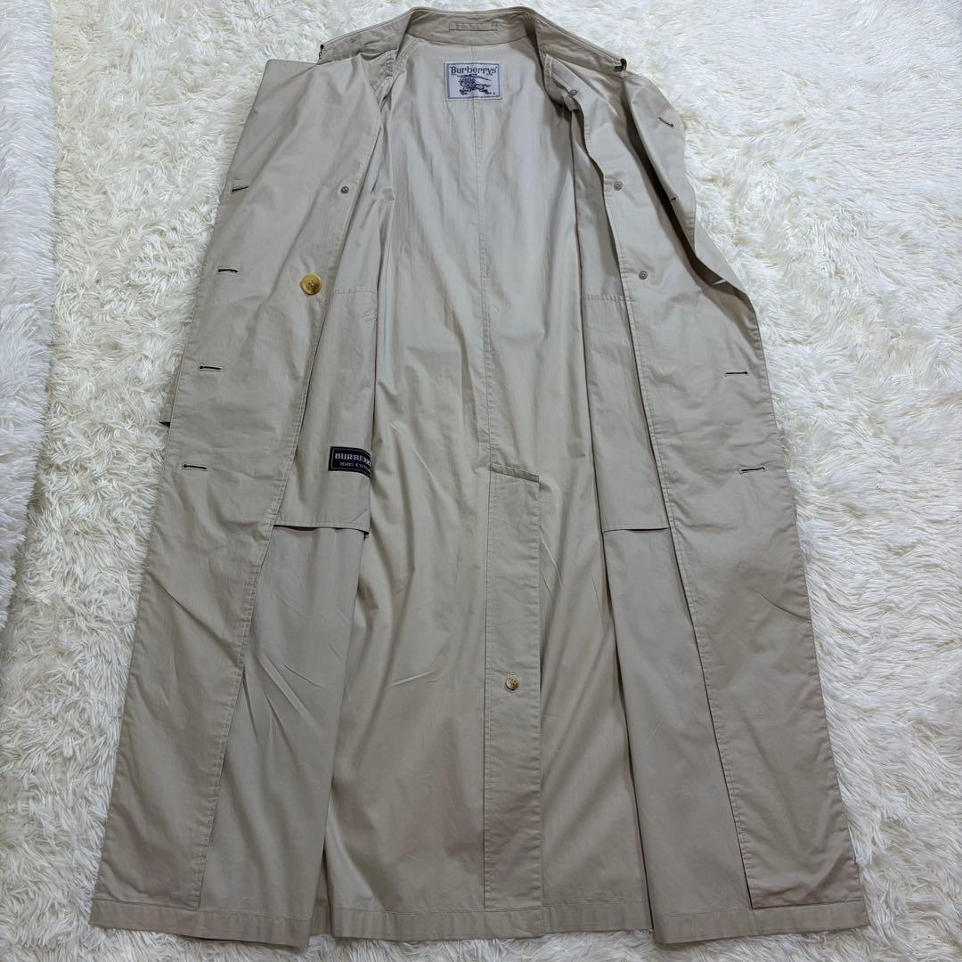 バーバリー　マキシ丈　トレンチコート　スプリングコート　白タグ　Burberry