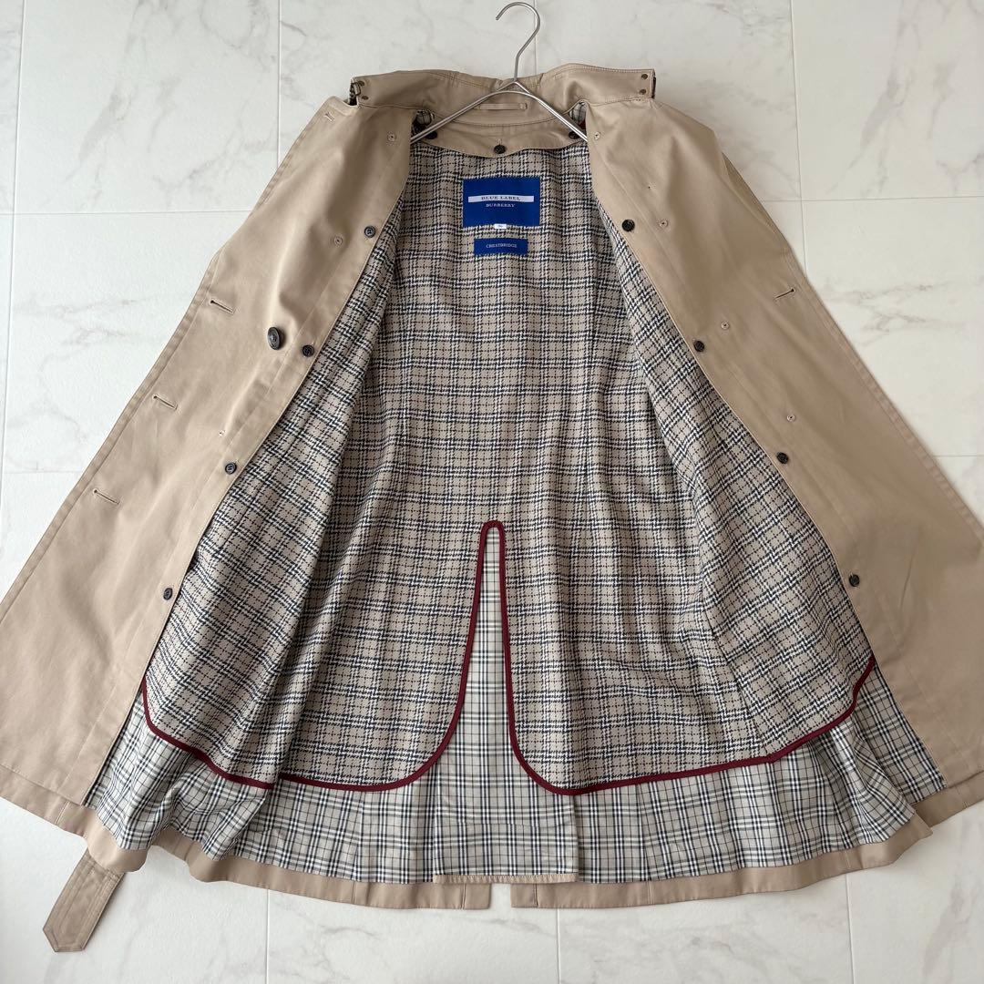 美品✨《限定生産モデル》バーバリーブルーレーベル　トレンチコート　ライナー付き
