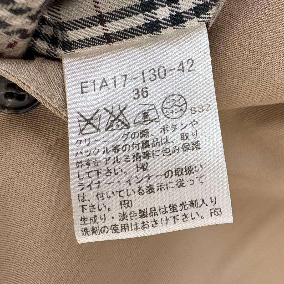 美品✨《限定生産モデル》バーバリーブルーレーベル　トレンチコート　ライナー付き