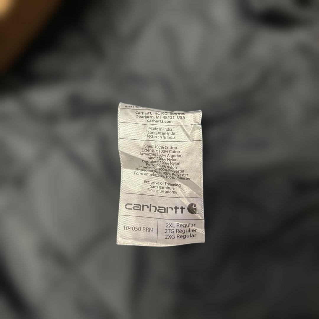o*d様 Carhartt アクティブジャケット 2XL ダックビッグサイズ