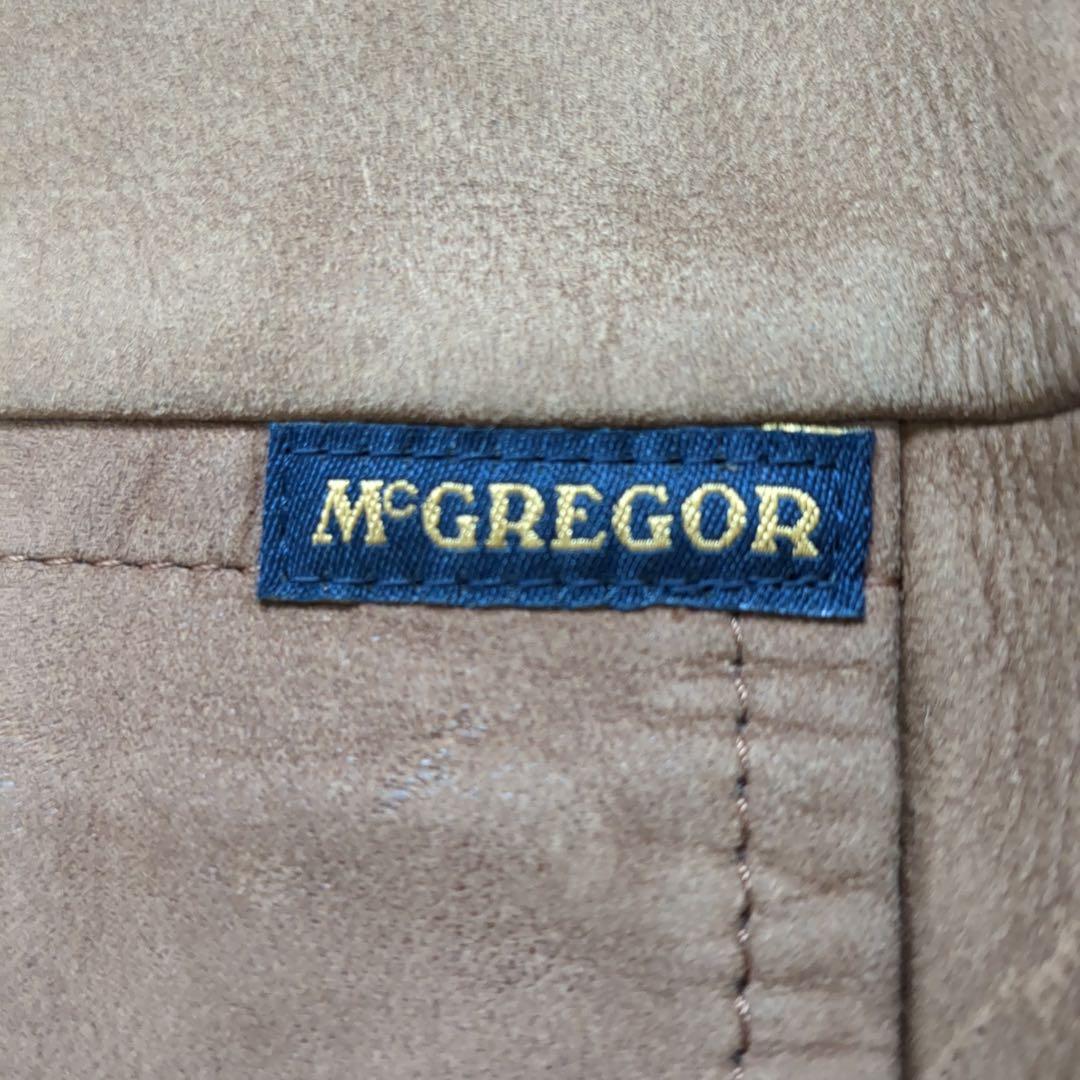 90s McGREGOR 本革 レザーハンティングベスト 裏チェック zz
