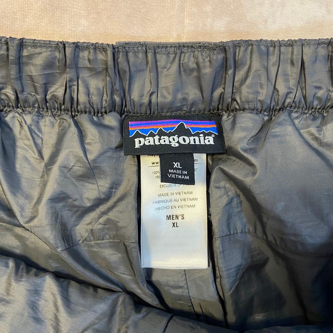 Patagonia ナノパフパンツ グレー ダウンパンツ 希少サイズXL 廃盤品