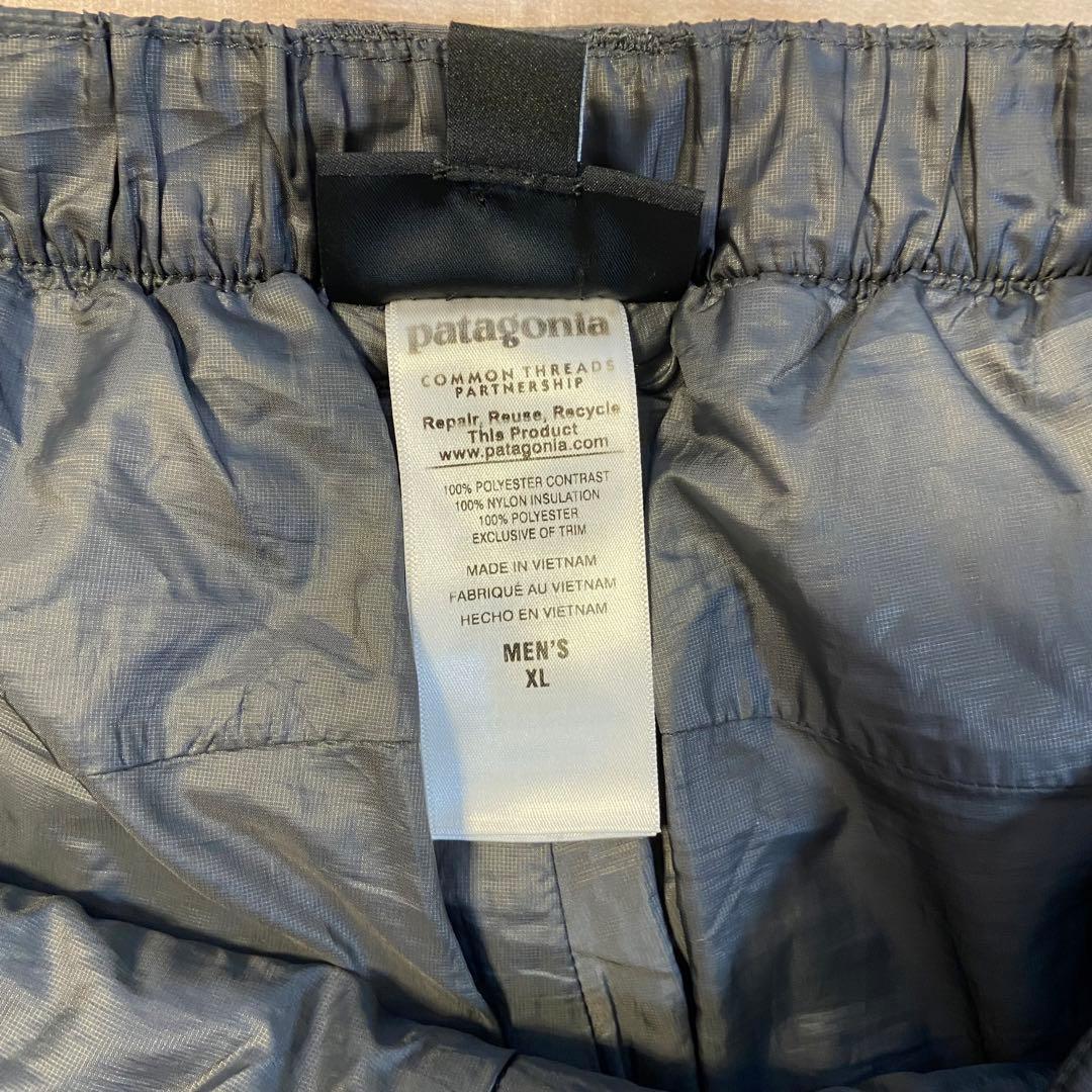 Patagonia ナノパフパンツ グレー ダウンパンツ 希少サイズXL 廃盤品